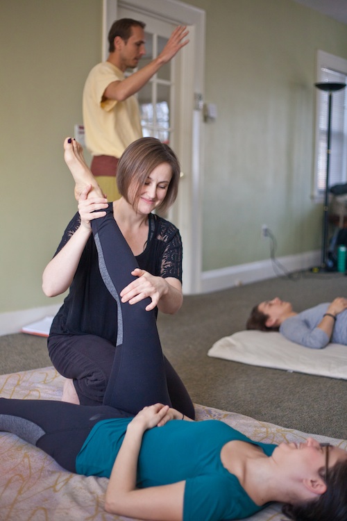 Thai Yoga Massage Supine Position